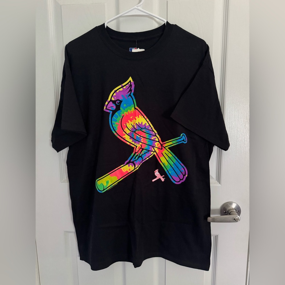 NWT Genuine Merchandise STL Cardinals Baseball T-Shirt, Size L